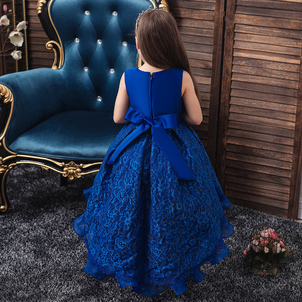 Buy Aqua Blue Gown for Girls Online